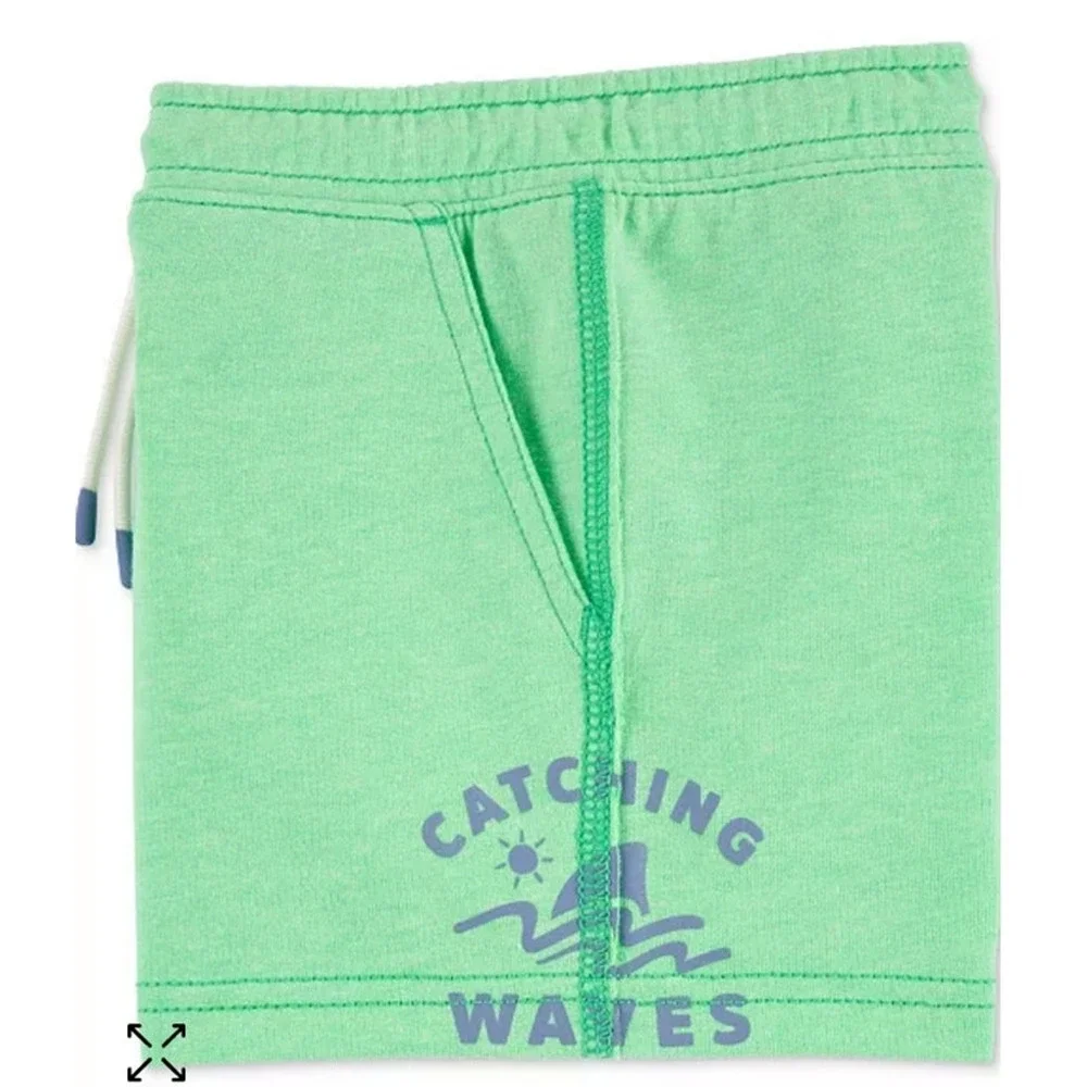 Carter's Toddler Boys Catching Waves Pull-On French Terry Shorts 3T